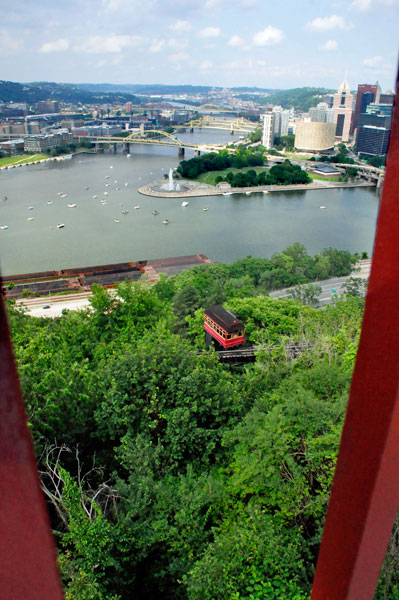 view from the outdoor observation deck